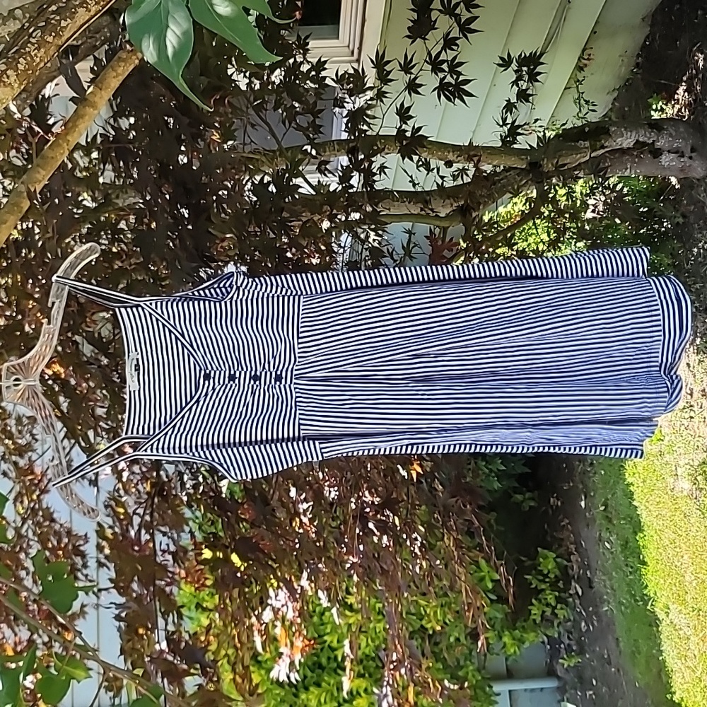 Angel Maternity Striped Sundress